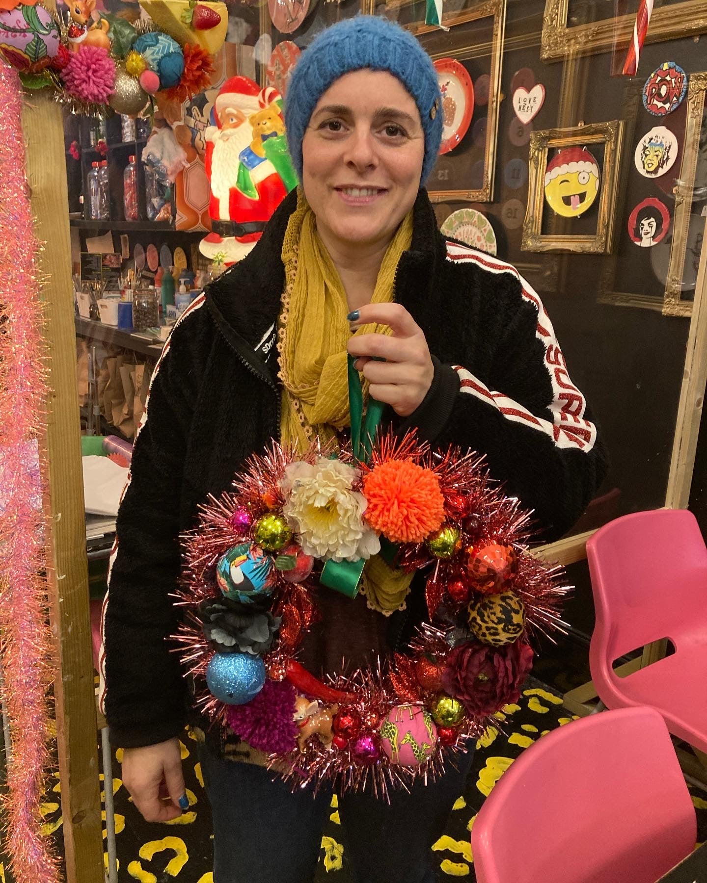 Kitsch Christmas Wreath Workshop